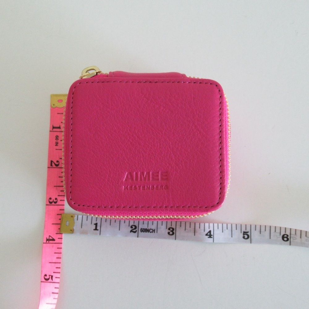 Aimee Kestenberg Leather Travel Jewelry Storage Case - Picture 6 of 6
